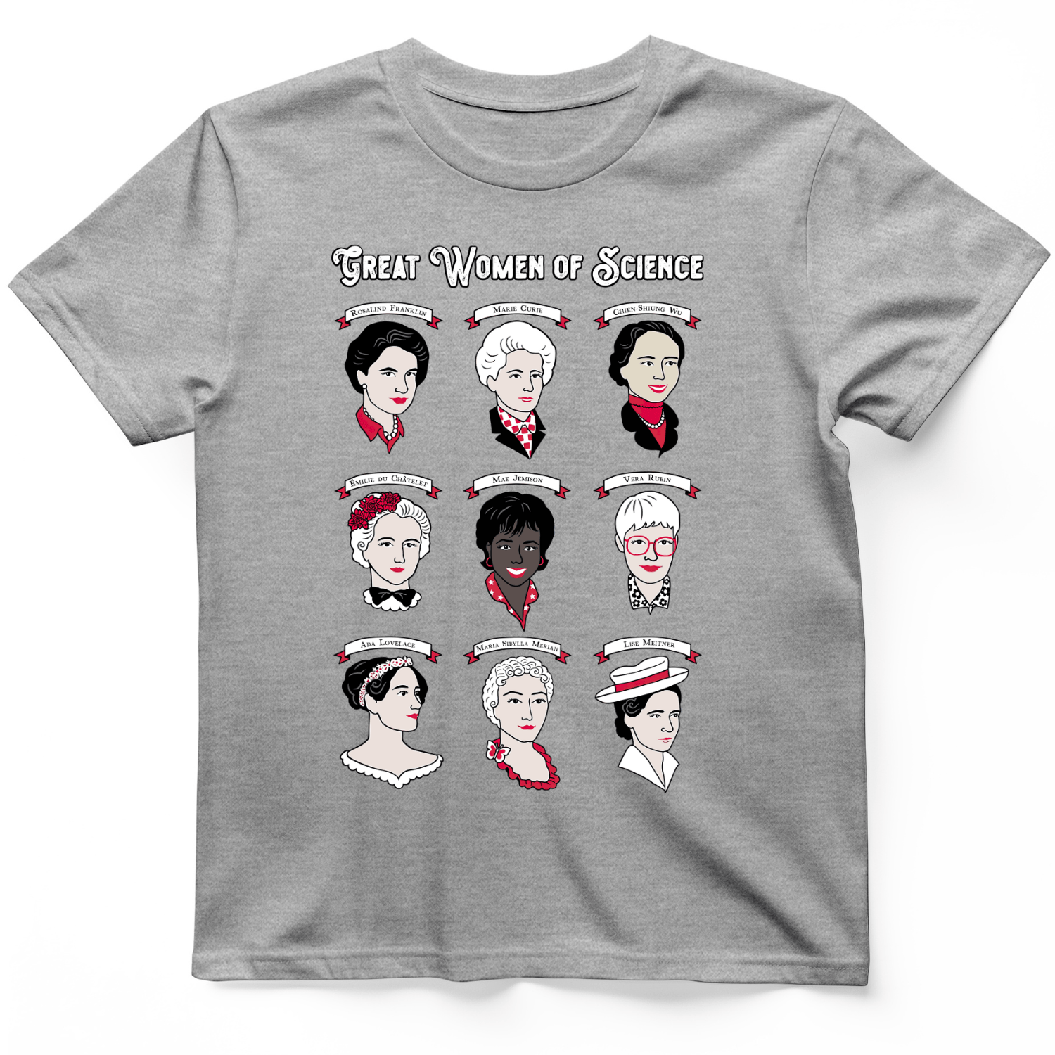 Women of Science T-Shirt Sport Grey / S