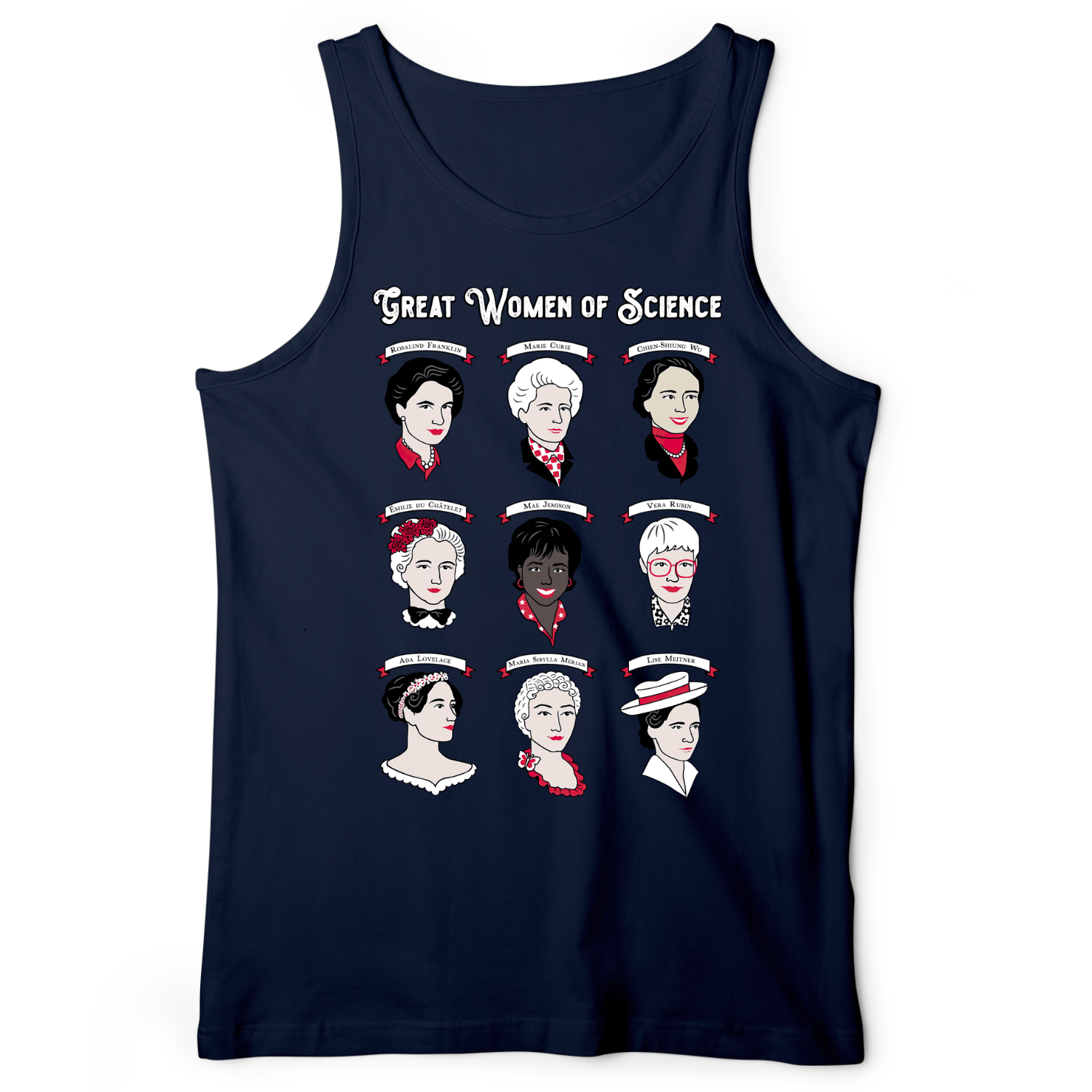 Women Of Science Tank Navy / XS