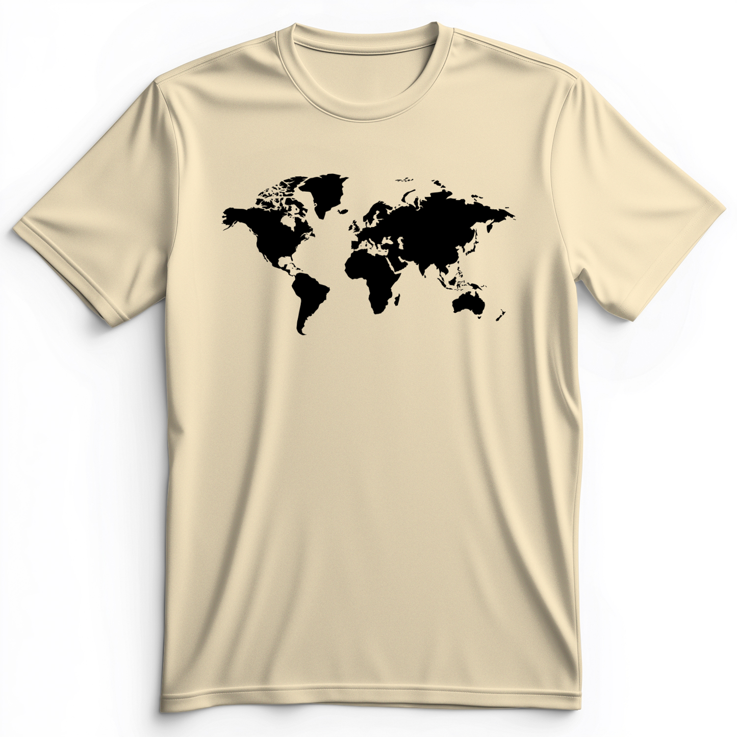World Map Premium Tee Natural / S
