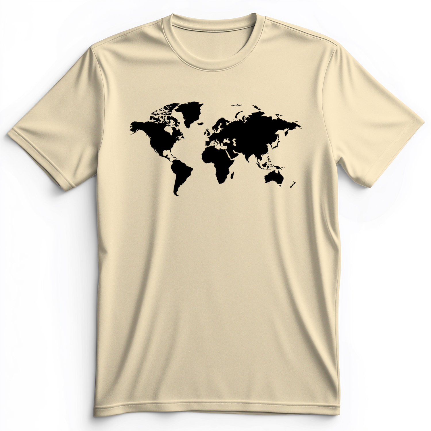 World Map Premium Tee Natural / S