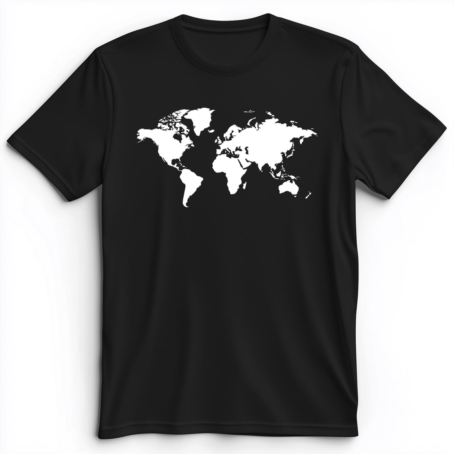 World Map Premium Tee Black / S