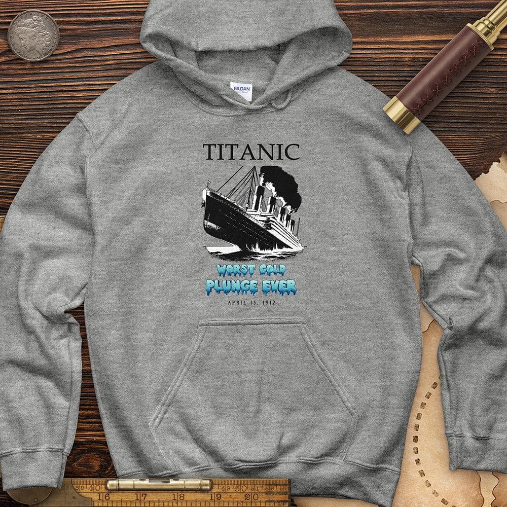 Worst Cold Plunge Ever Hoodie Sport Grey / S