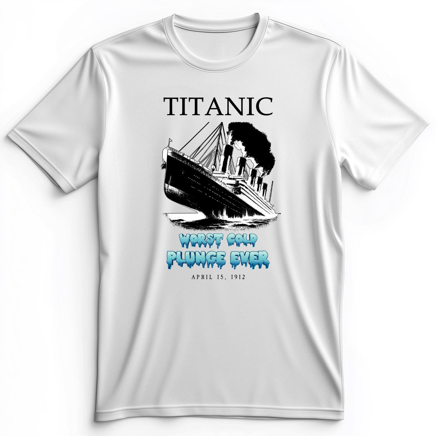 Worst Cold Plunge Ever Premium Tee White / S