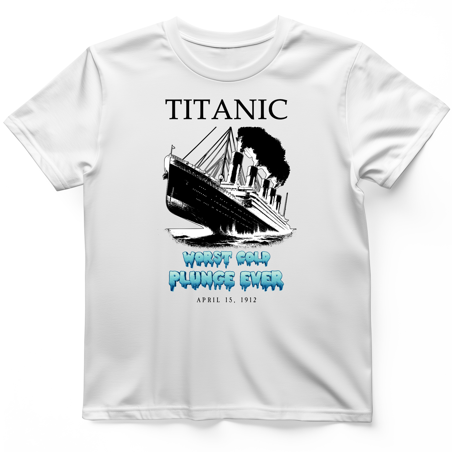 Worst Cold Plunge Ever T-Shirt White / S