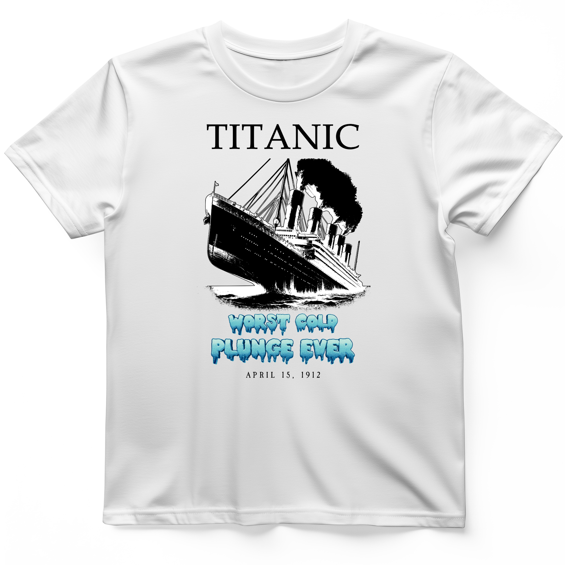 Worst Cold Plunge Ever T-Shirt White / S