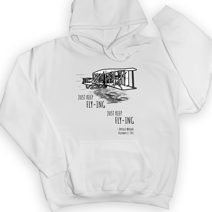 Wright Brothers Hoodie White / S