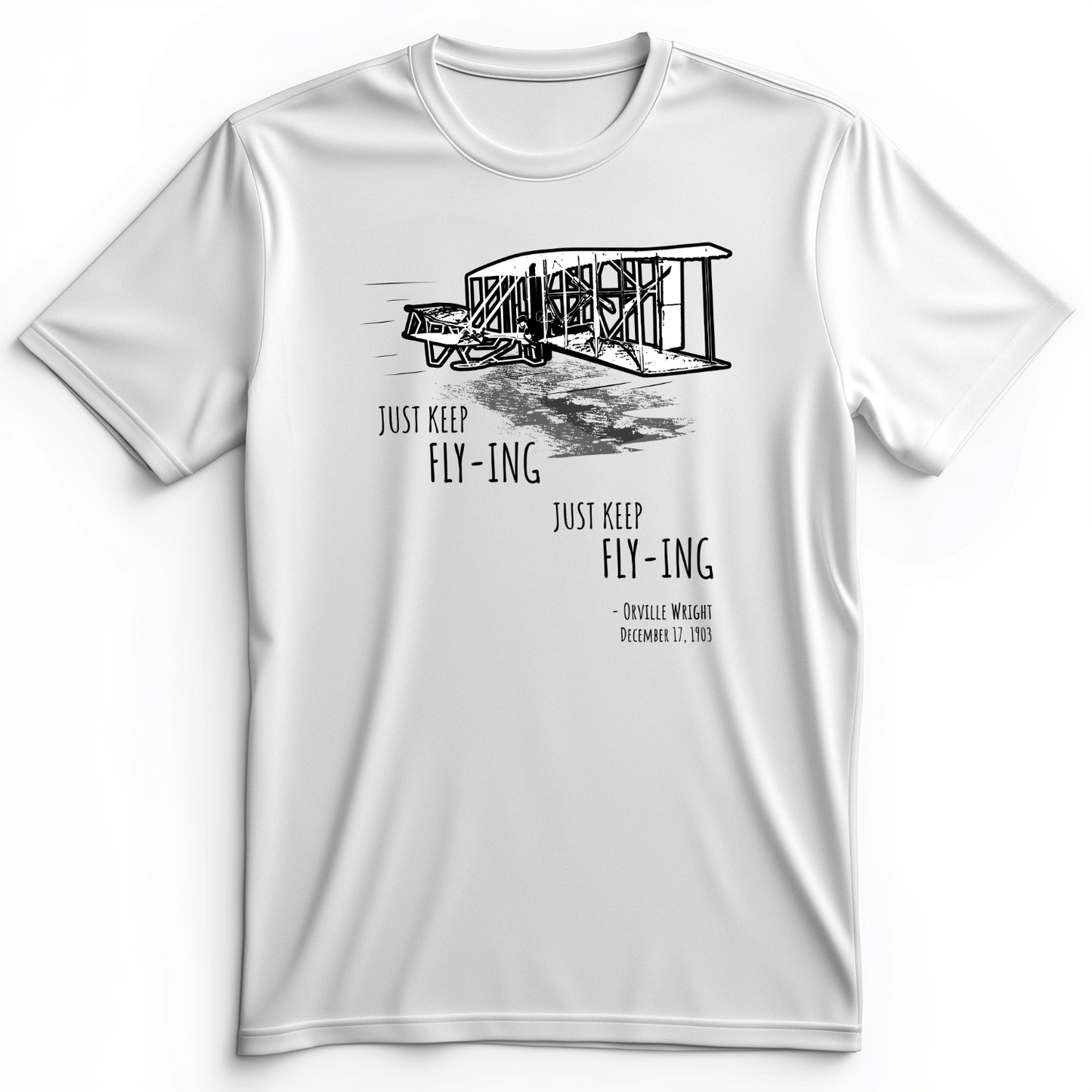 Wright Brothers Premium Tee White / S