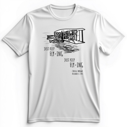 Wright Brothers Premium Tee White / S