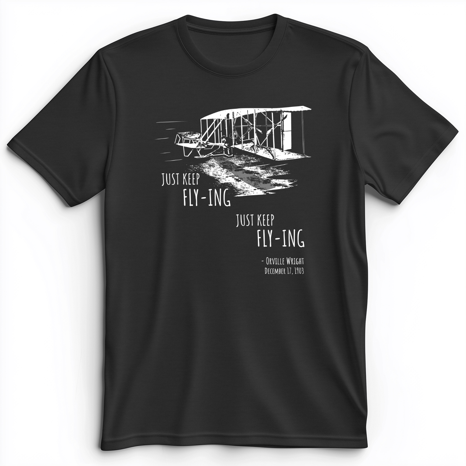 Wright Brothers Premium Tee Dark Grey Heather / S
