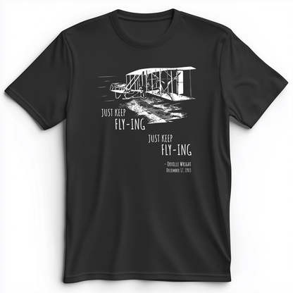 Wright Brothers Premium Tee Dark Grey Heather / S