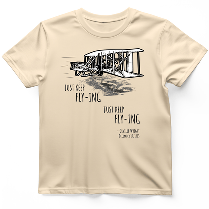 Wright Brothers T-Shirt Natural / S