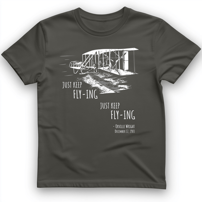 Wright Brothers T-Shirt Charcoal / S