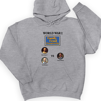 WW1 Family Feud Championship Hoodie Sport Grey / S