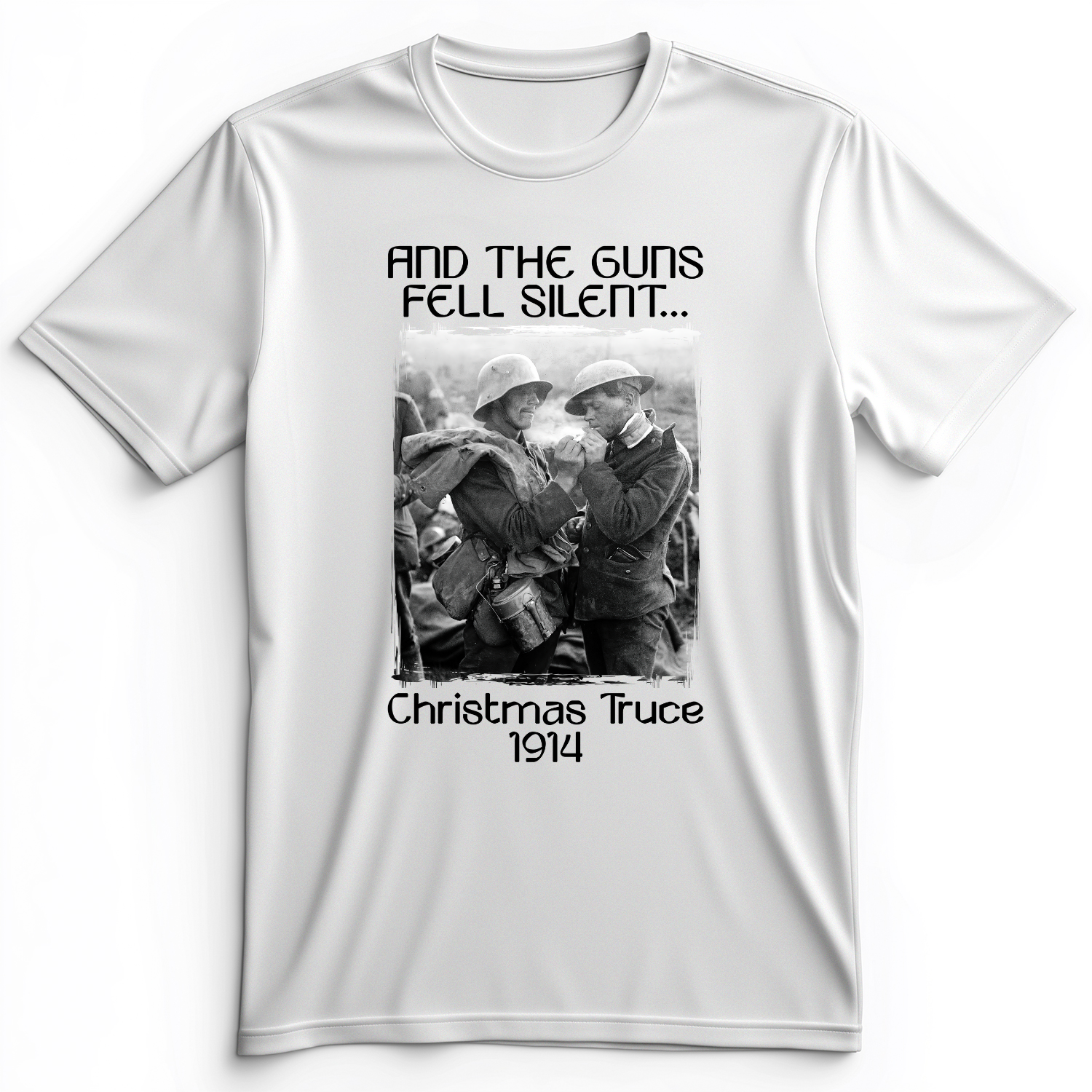 WWI Christmas Truce Premium Tee White / S