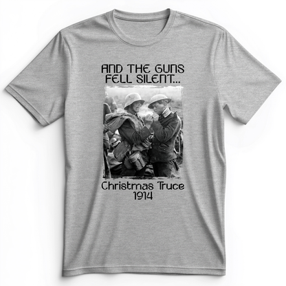 WWI Christmas Truce Premium Tee Athletic Heather / S
