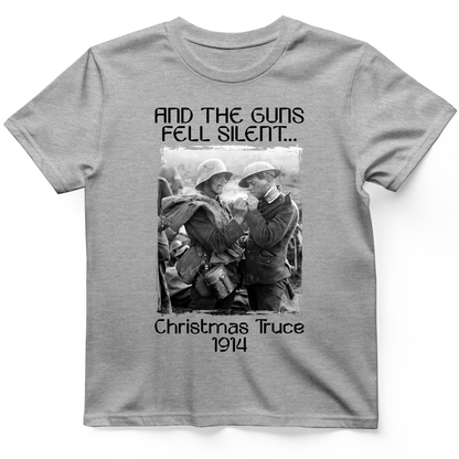 WWI Christmas Truce T-Shirt Sport Grey / S
