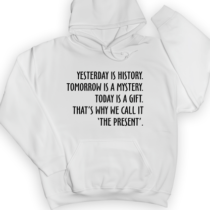 Yesterday Is History Hoodie White / S