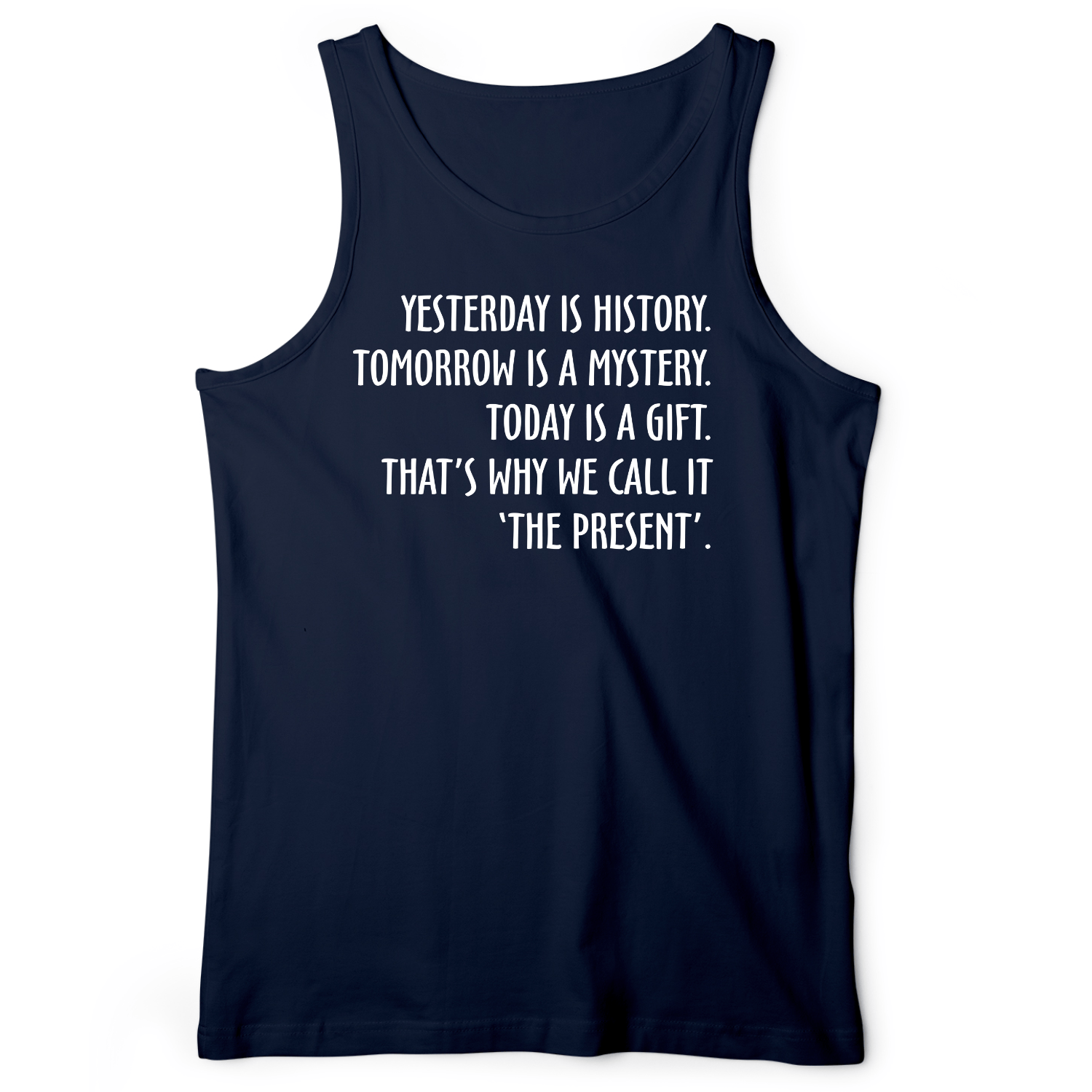 Yesterday Is History Tank Navy / XS
