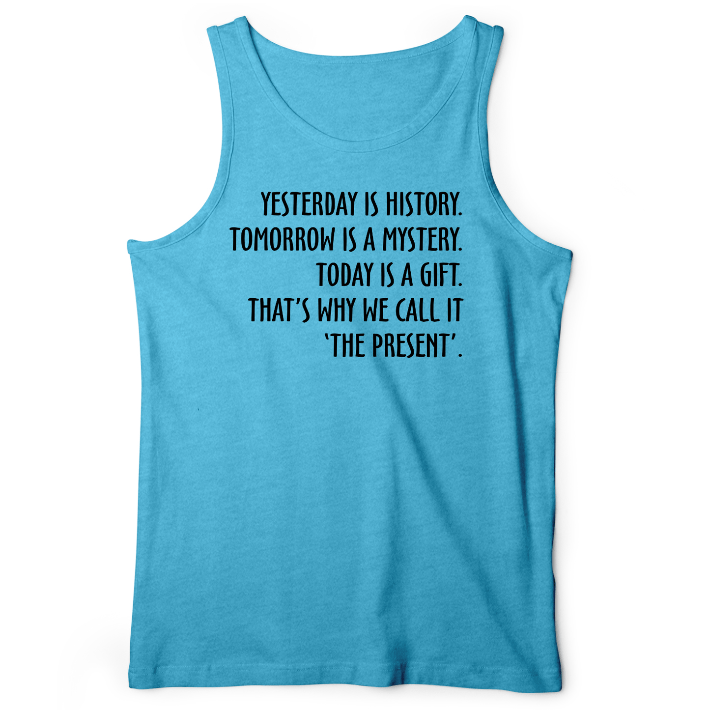 Yesterday Is History Tank Aqua TriBlend / XS