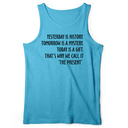 Yesterday Is History Tank Aqua TriBlend / XS