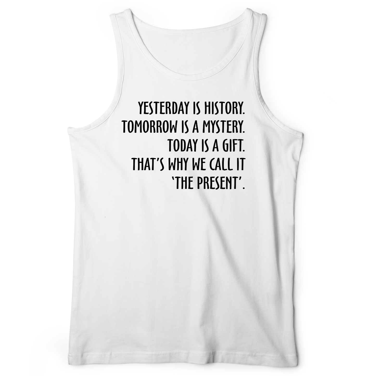 Yesterday Is History Tank White / XS