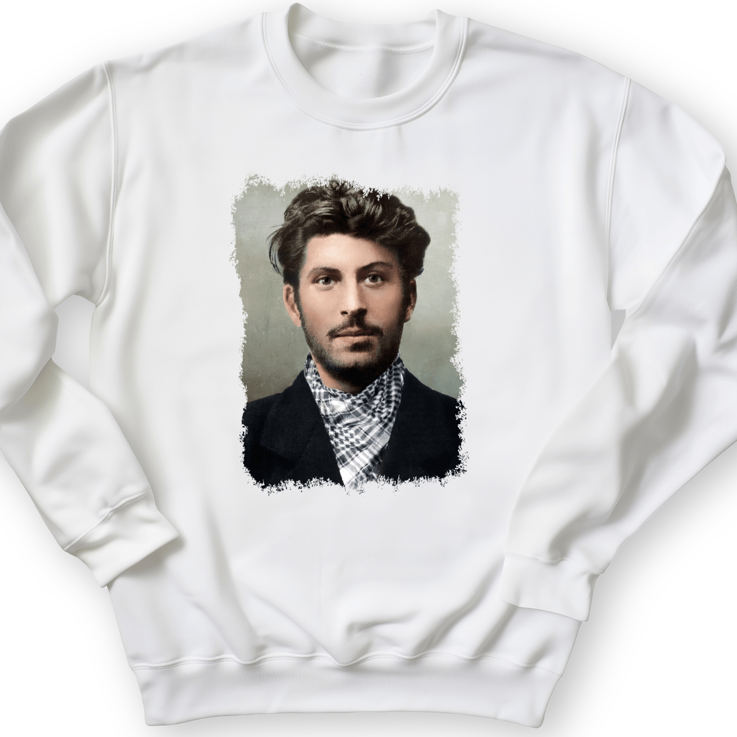 Young Stalin Crewneck White / S