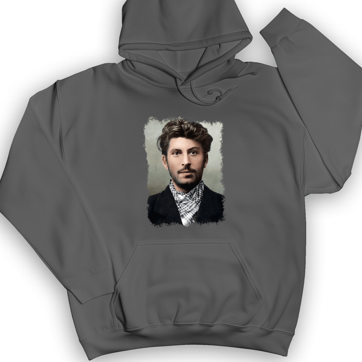 Young Stalin Hoodie Charcoal / S
