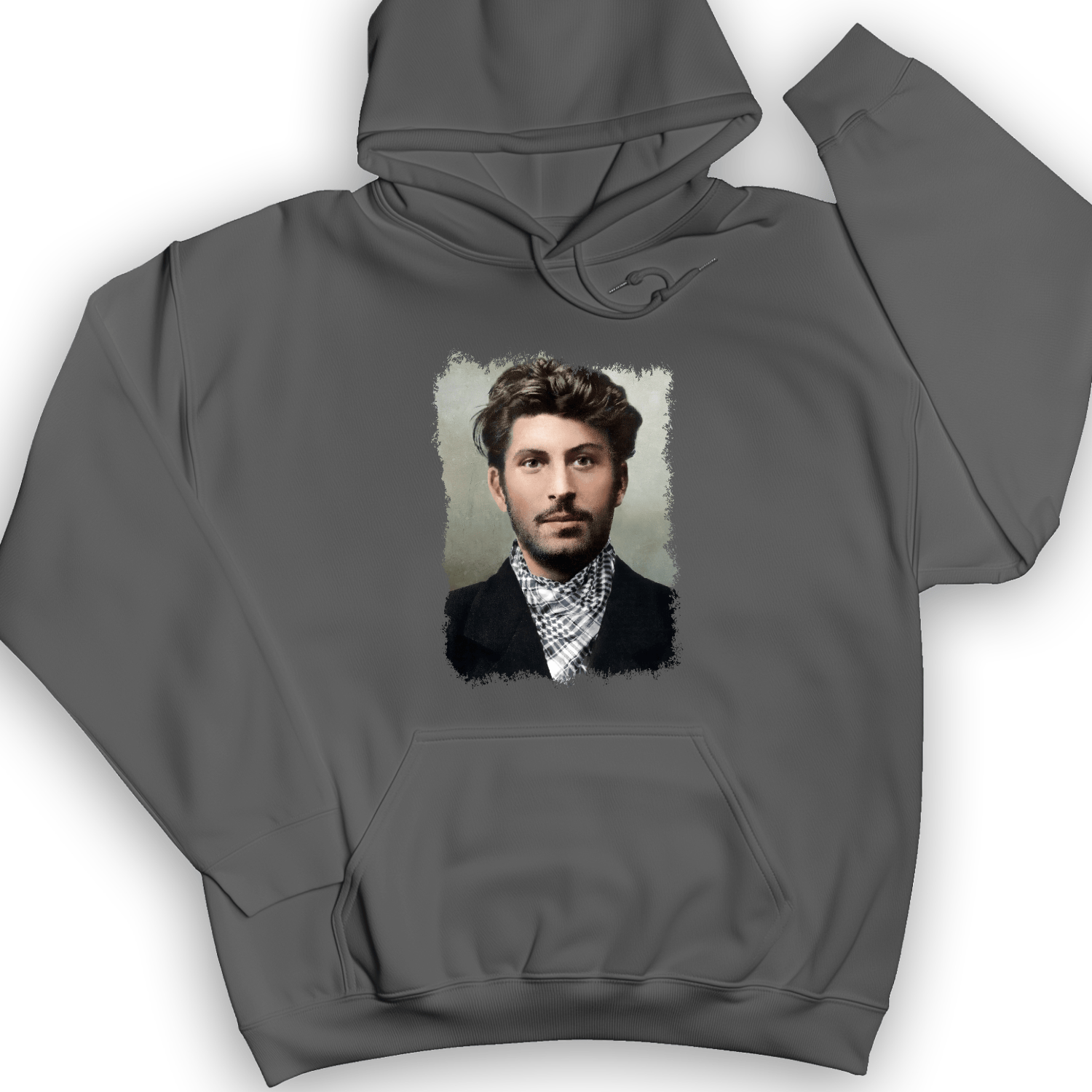 Young Stalin Hoodie Charcoal / S
