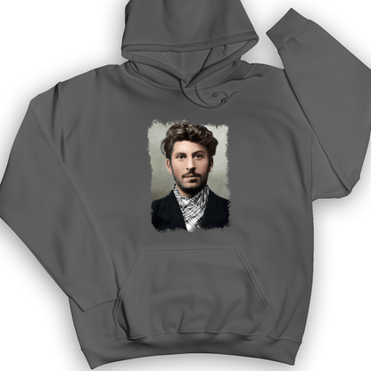 Young Stalin Hoodie Charcoal / S