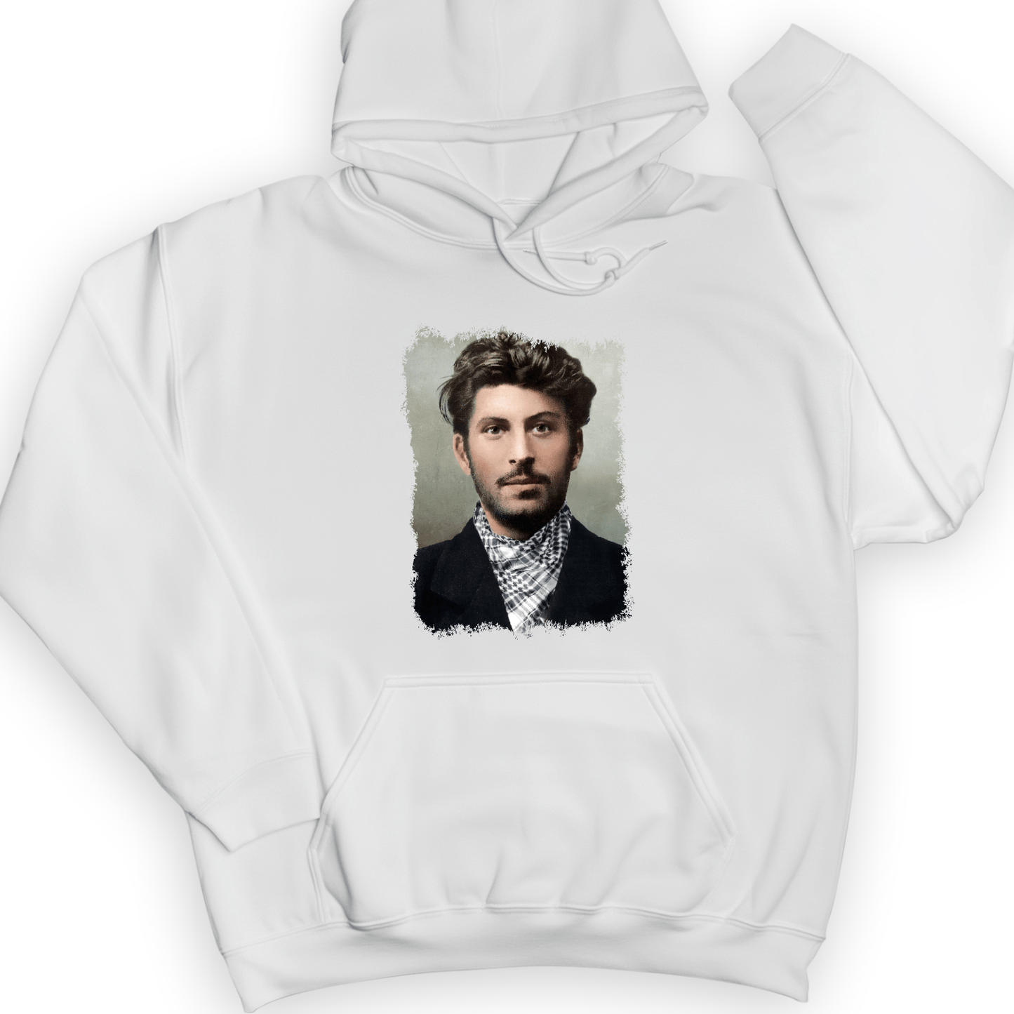Young Stalin Hoodie White / S