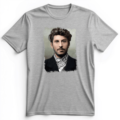 Young Stalin Premium Tee Athletic Heather / S