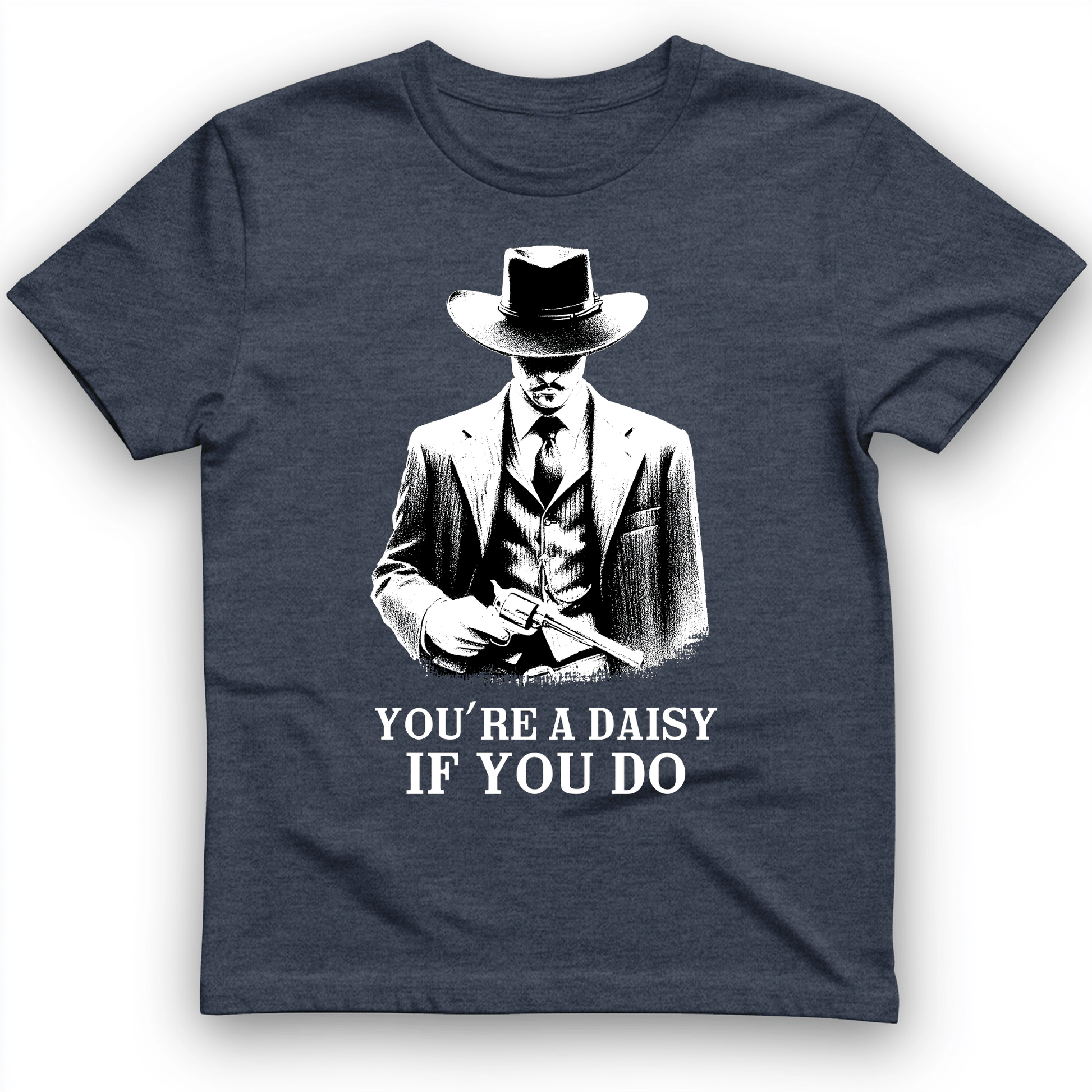 Your A Daisy If You Do T-Shirt Heather Navy / S