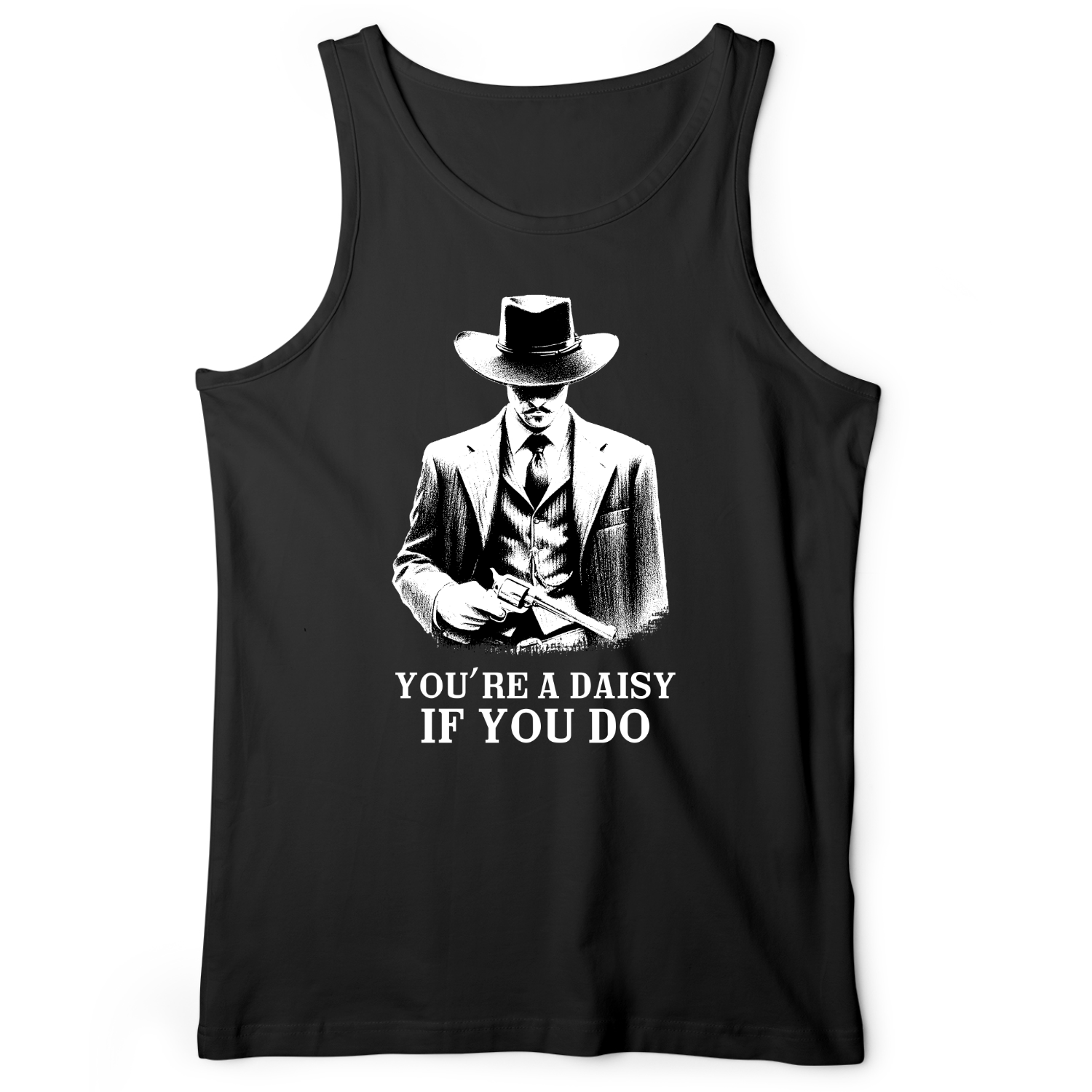 Your A Daisy If You Do Tank Black / XS