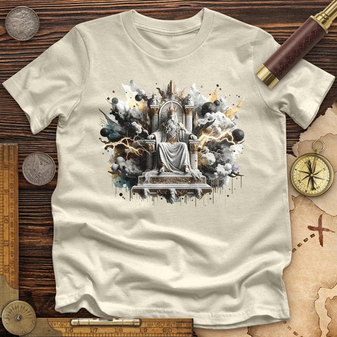 Zeus Throne High Quality Tee Natural / S