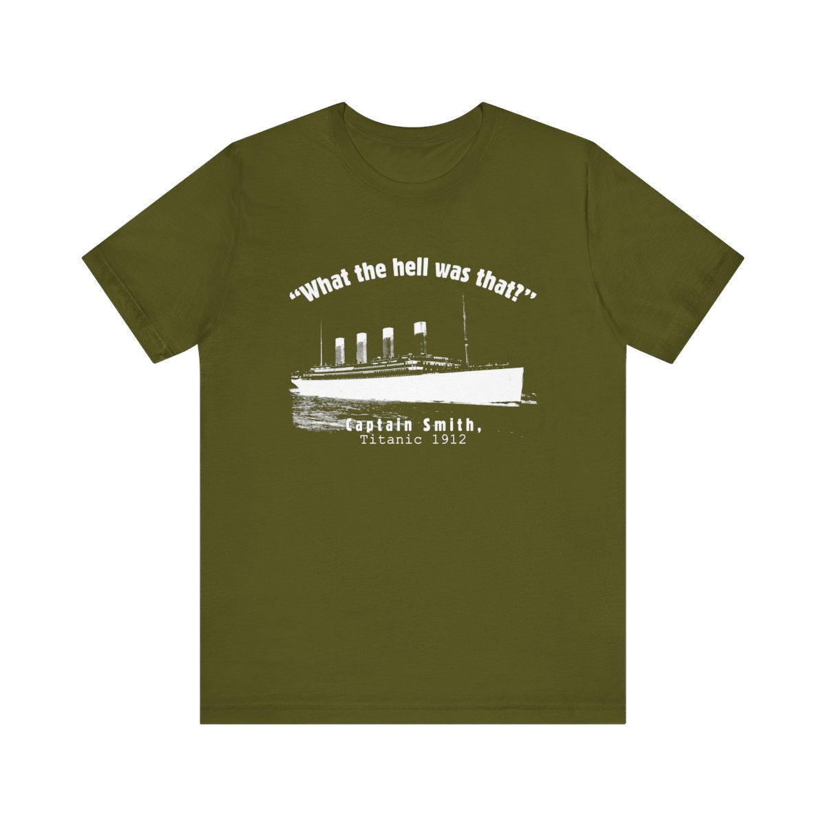 Titanic What The Hell Was That Premium Tee