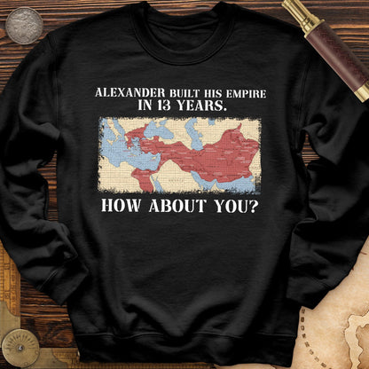 Alexander Conquered Crewneck