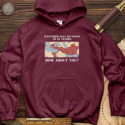 Alexander Conquered Hoodie