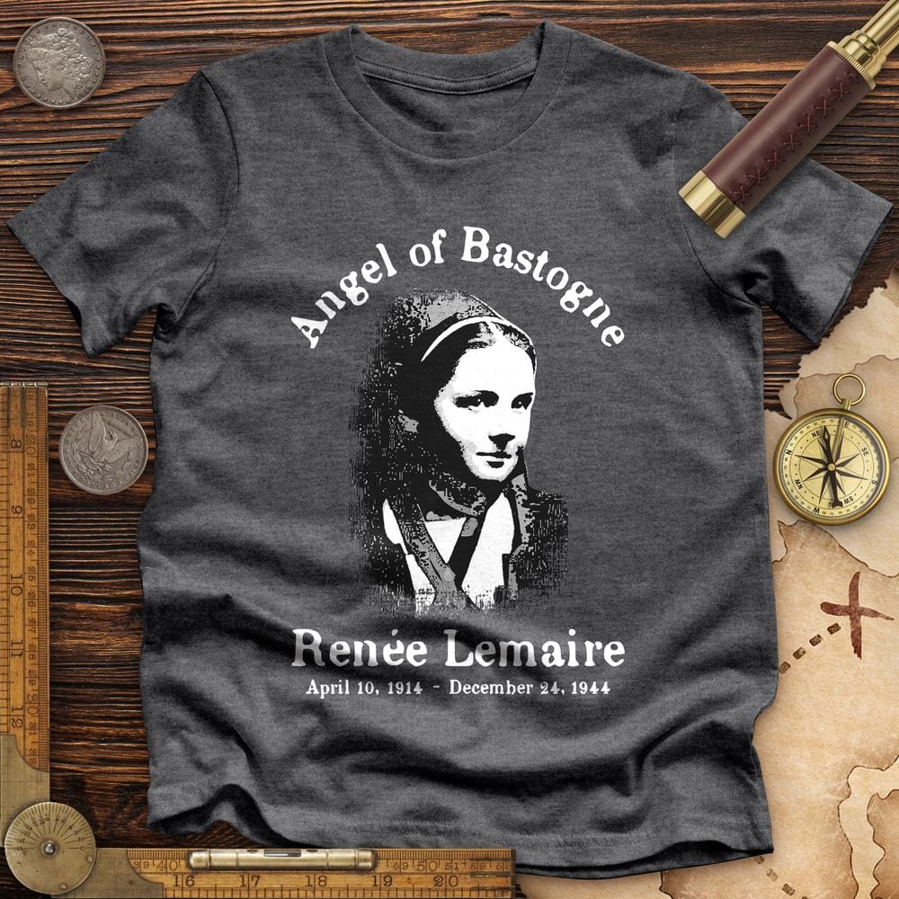 Angel of Bastogne Premium Quality Tee | HistoreeTees