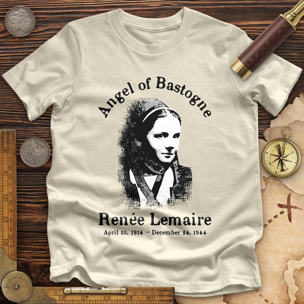 Angel of Bastogne Premium Quality Tee | HistoreeTees