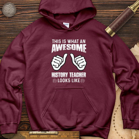 Awesome History Teacher Hoodie