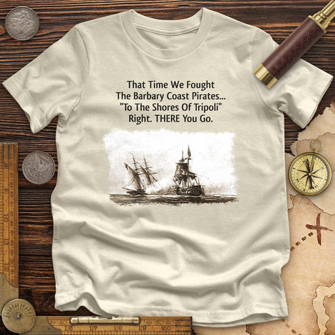 Barbary Pirates High Quality Tee Natural / S