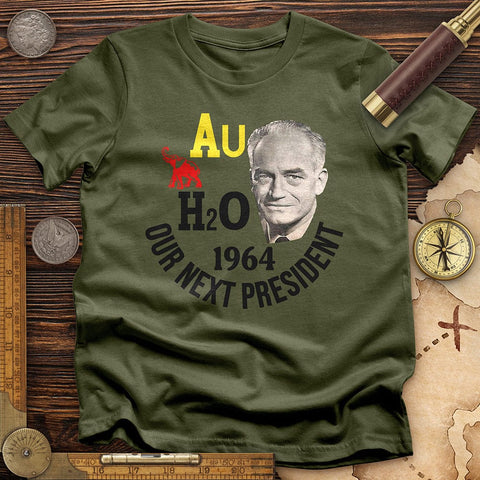 Barry Goldwater T-Shirt Military Green / S