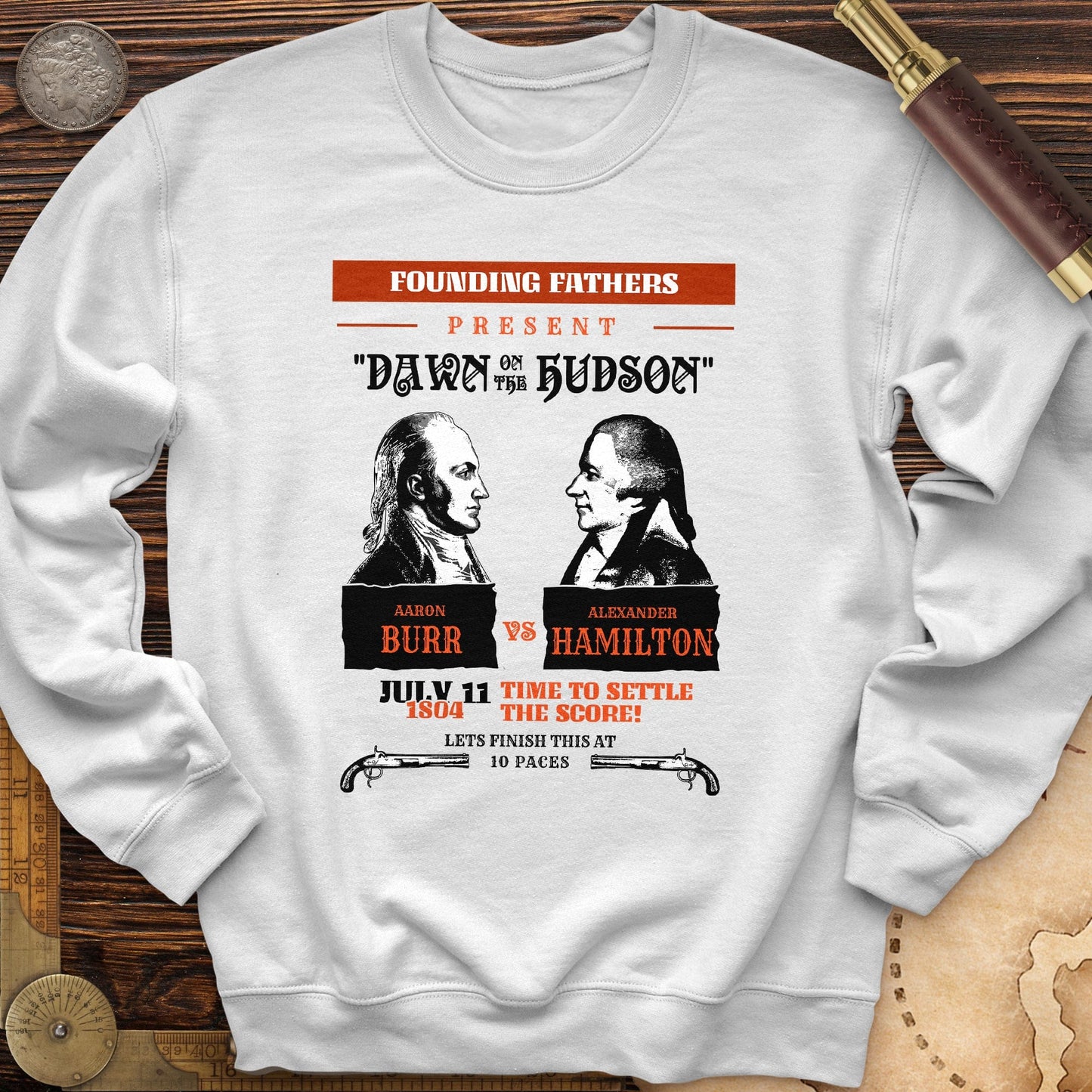 Burr vs Hamilton Crewneck