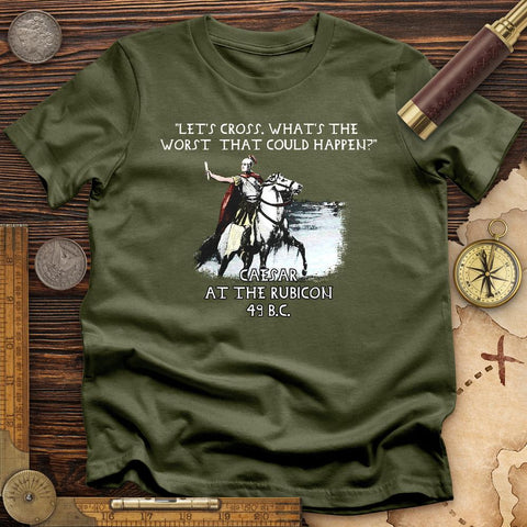 Caesar Cross Rubicon T-Shirt Military Green / S