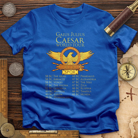Caesar World Tour T-Shirt Royal / S