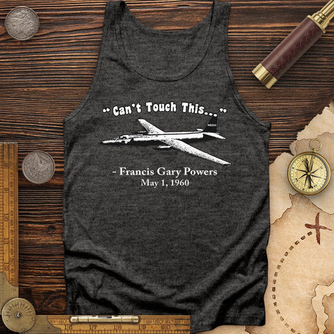 Can't Touch This Tank Charcoal Black TriBlend / XS