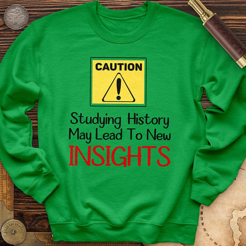 Caution Insights Crewneck