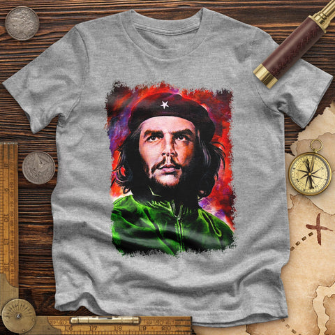 Che Guevara Colorized High Quality Tee Athletic Heather / S