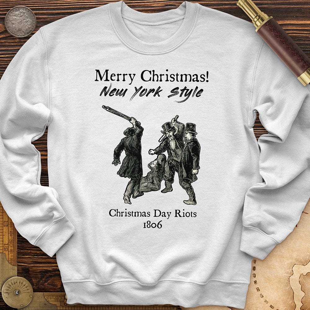Christmas New York Style Crewneck | HistoreeTees
