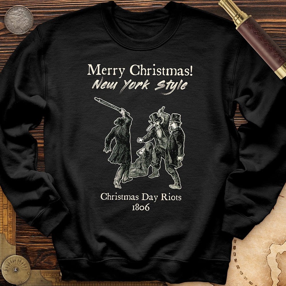 Christmas New York Style Crewneck | HistoreeTees